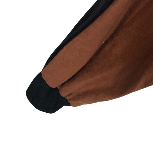 Romans Woman Lightweight Colorblock Jacket w/Butterfly Arms Cuffed Wrist sz L - Picture 5 of 6